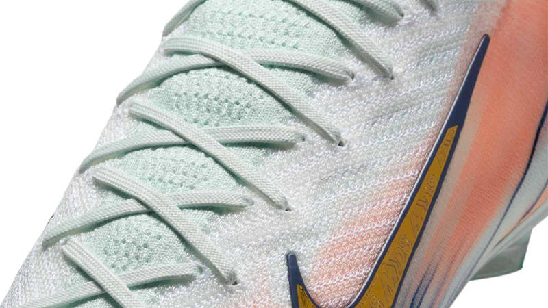Nike Superfly 10 Elite MDS SG-Pro High-Top Football Boot Barely Green Side Closeup