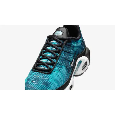 Nike TN Air Max Plus Dot Pattern Blue HV6355-001 tongue
