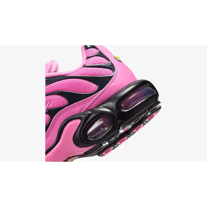 Nike TN Air Max Plus Pink Black HJ9743-601 heel