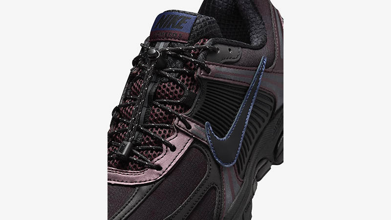 Nike Zoom Vomero 5 Burgundy Crush Black HQ4052-600 tongue