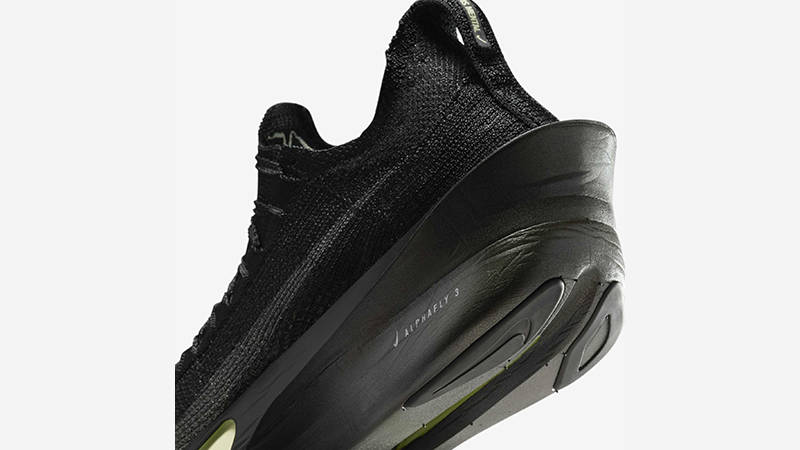 Nike ZoomX AlphaFly 3 Metallic Medium Ash HV6350-001 heel