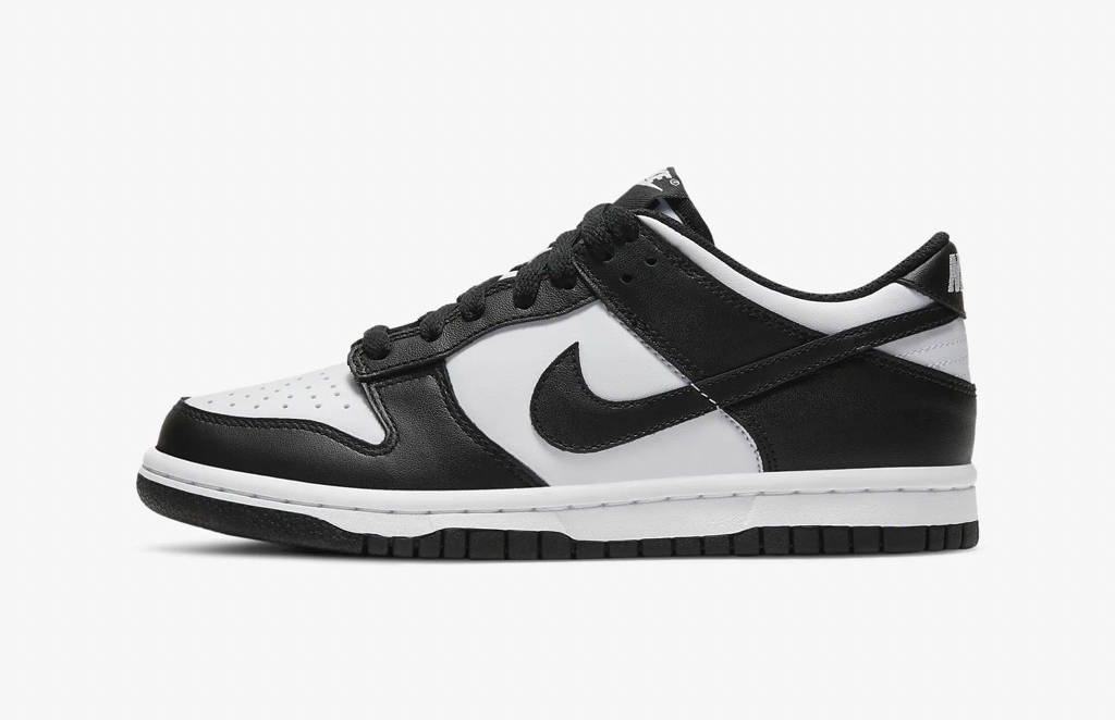 Nike Dunk Low GS Panda White Black | CW1590-100