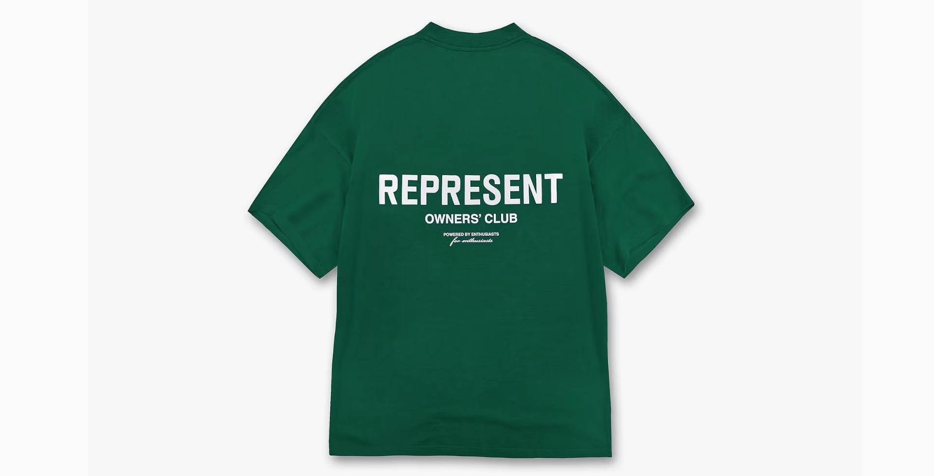 Represent Cyber Sale - Represent Owners’ Club T-Shirt Racing Green