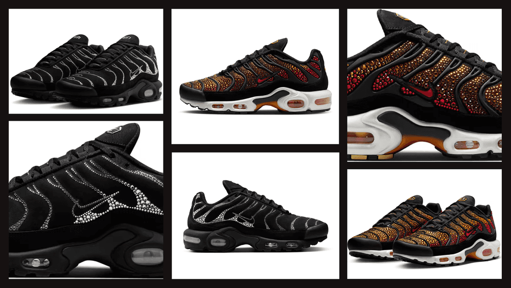 via Nike Swarovski x Nike Air Max Plus: Time for Some Serious Bling!