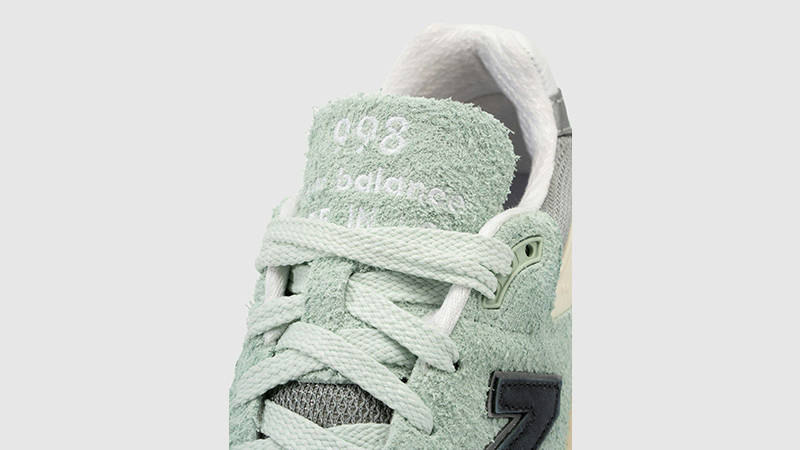The Whitaker Group x New Balance 998 Willful Bias tongue