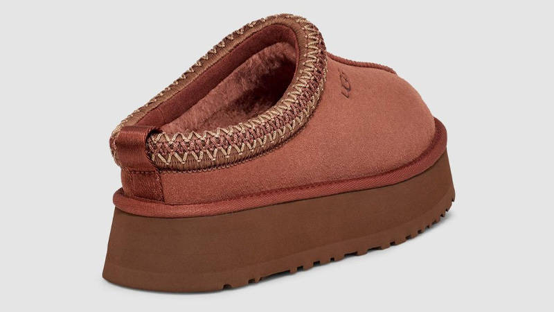 UGG Tazz Slipper Red Jasper Back