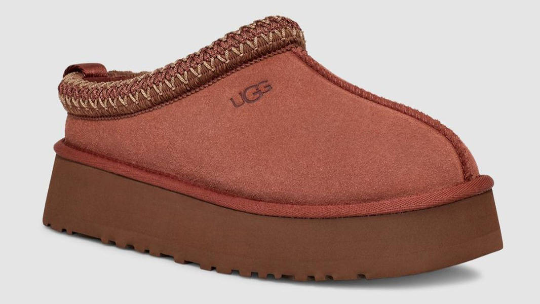 UGG Tazz Slipper Red Jasper Front