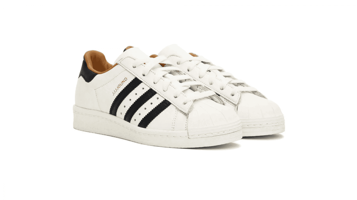 JJJJound × adidas SUPERSTAR adidas Superstar JJJJound Men's Shoes in Off White/Black