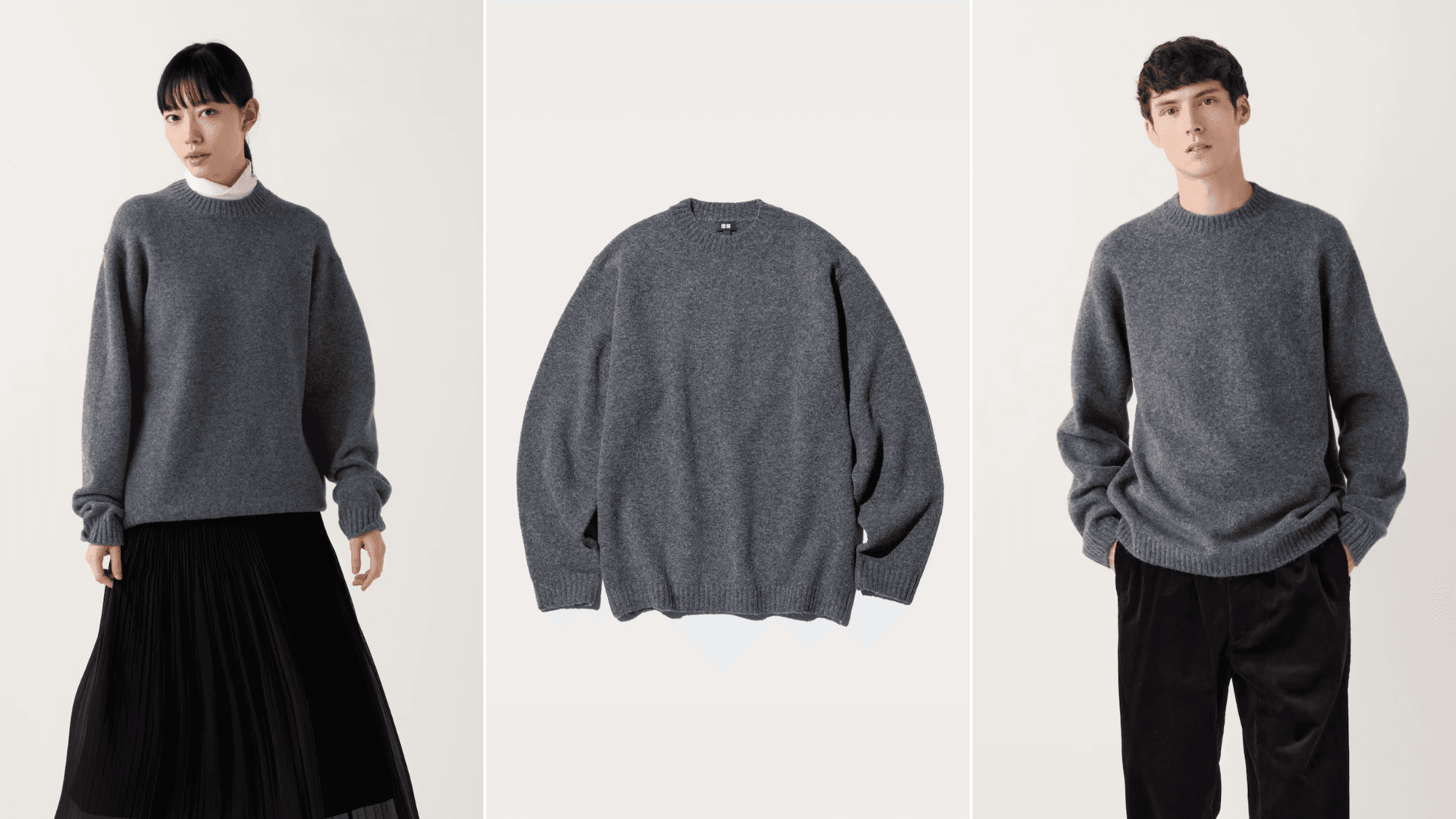 Soufflé Yarn Crew Neck Jumper