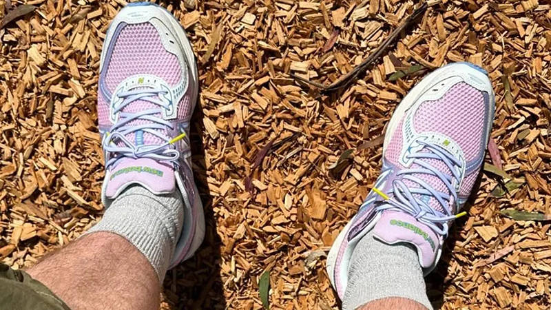 Up There x New Balance 860v2 Pink White ML860UT2 Top