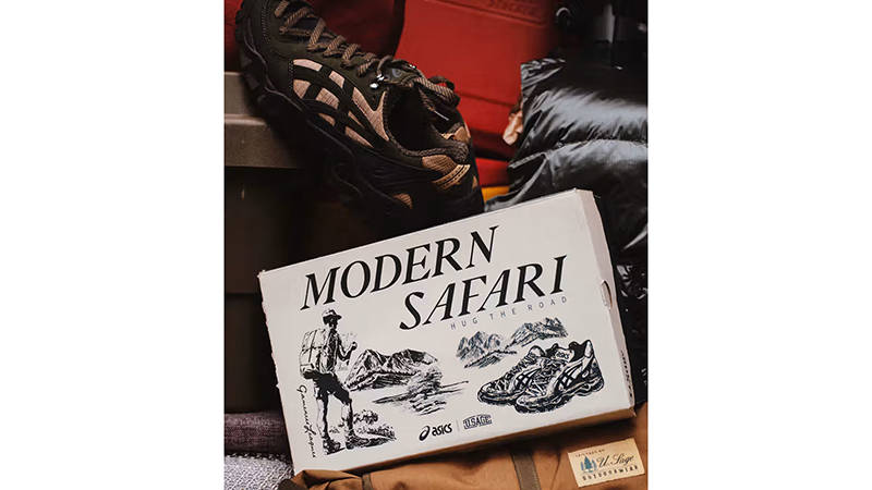 U.Sage x ASICS GEL-Pickax Modern Safari Multi Top