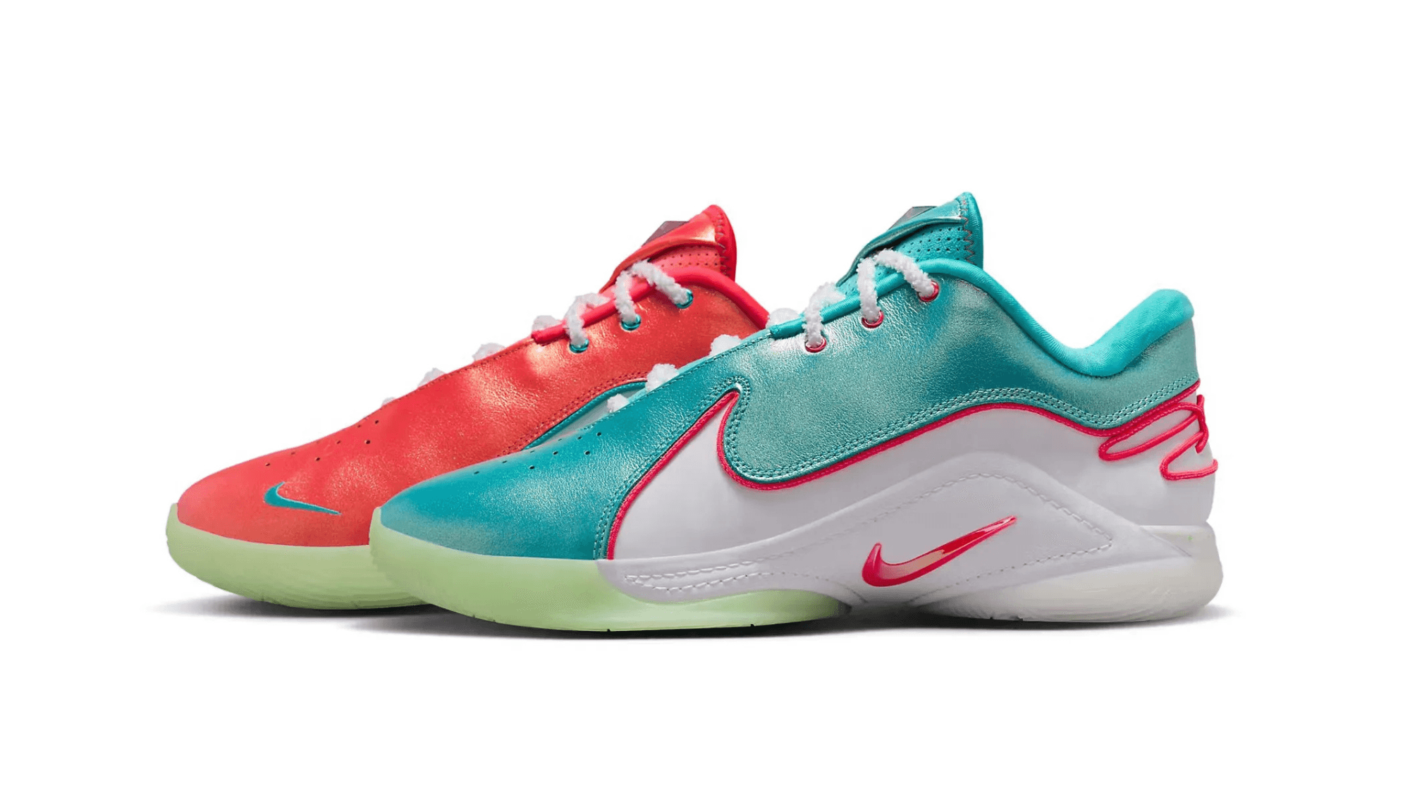 Nike and LeBron Bring the Holiday Spirit with Mismatched “Christmas” Kicks