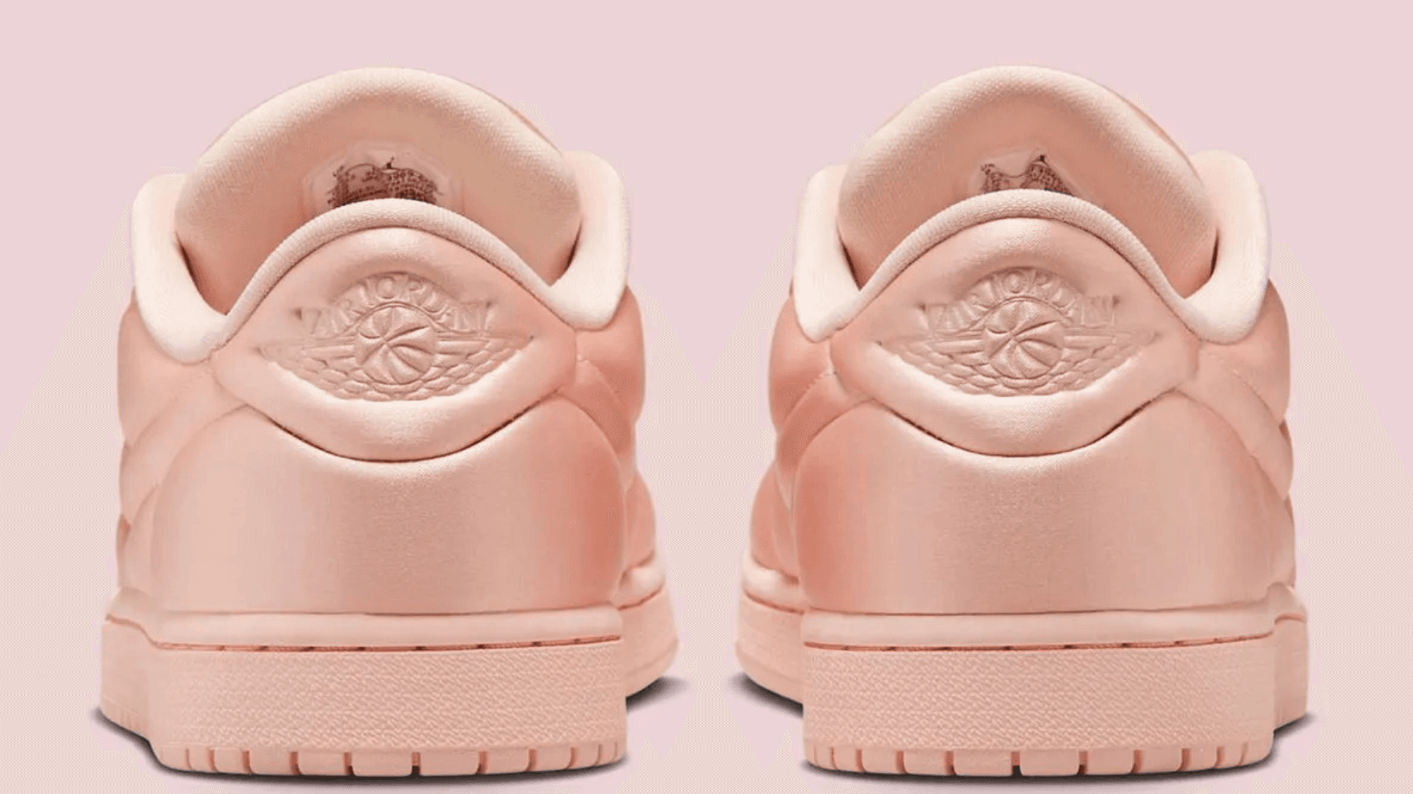 Air Jordan 1 Low Method of Make Satin Pink