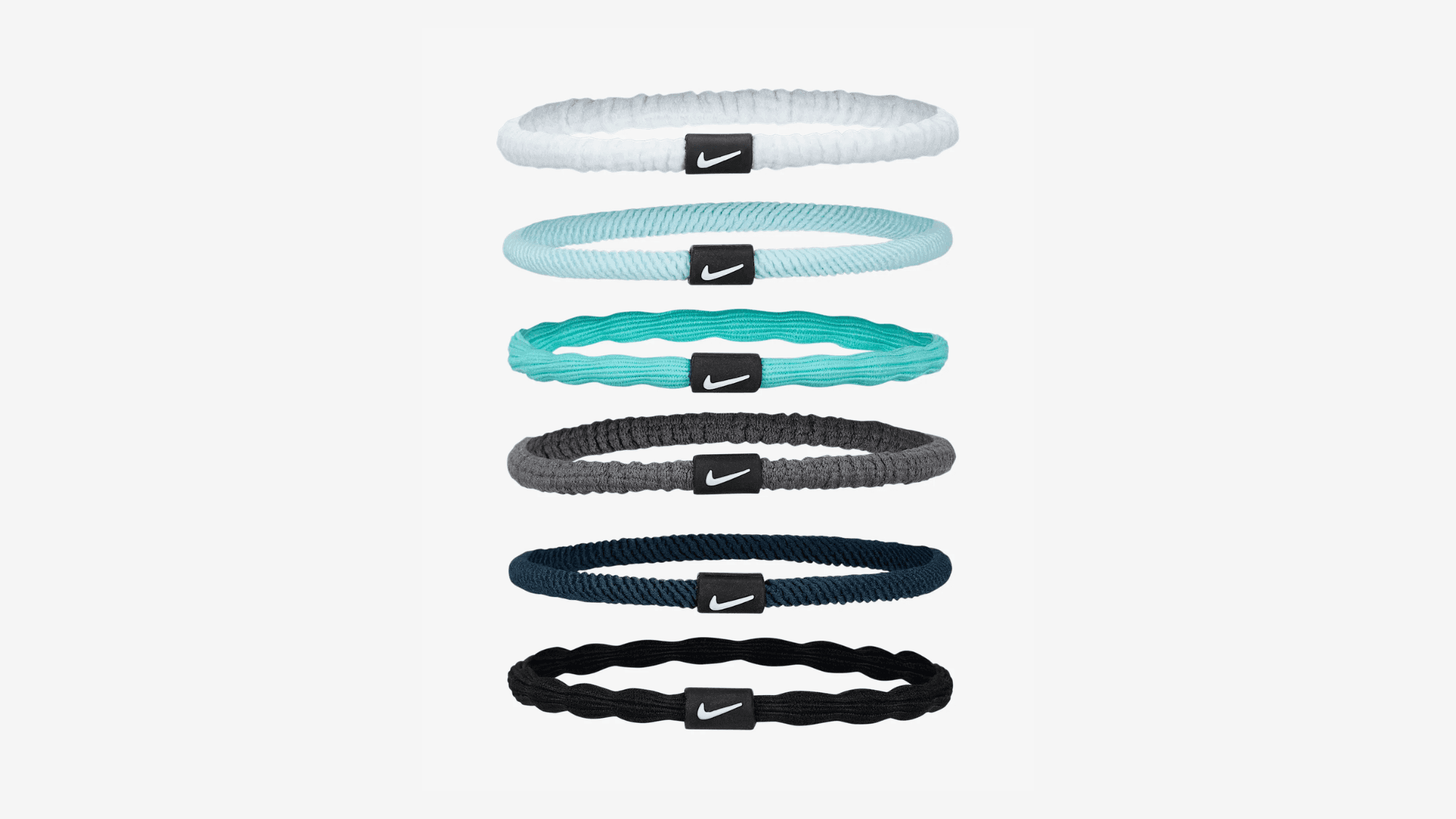 Nike Flex Hair Bands (6 Pack)