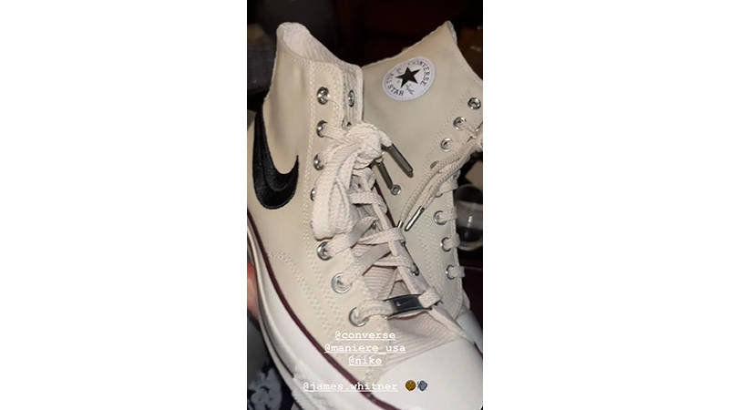 A Ma Maniére x Converse Chuck 70 While You Were Sleeping with lace