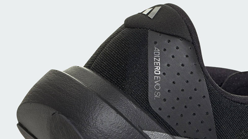 adidas Adizero EVO SL Black Iron Metallic JP7147 Detail