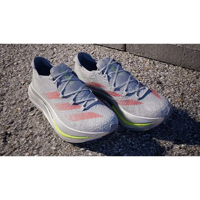adidas Adizero Prime X 2 0 Grey Lucid Red IF9427 front feature
