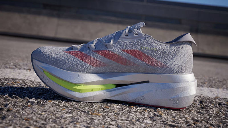adidas Adizero Prime X 2.0 Grey Lucid Red | IF9427 | The