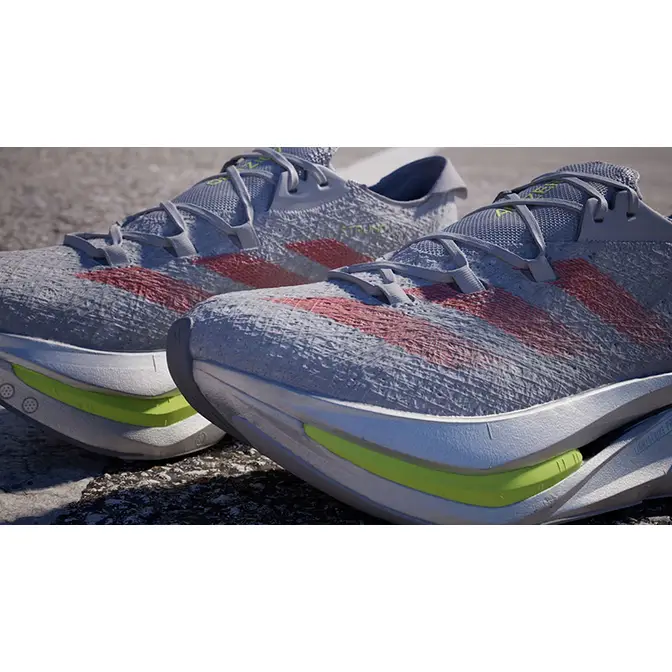 adidas Adizero Prime X 2 0 Grey Lucid Red IF9427 toe