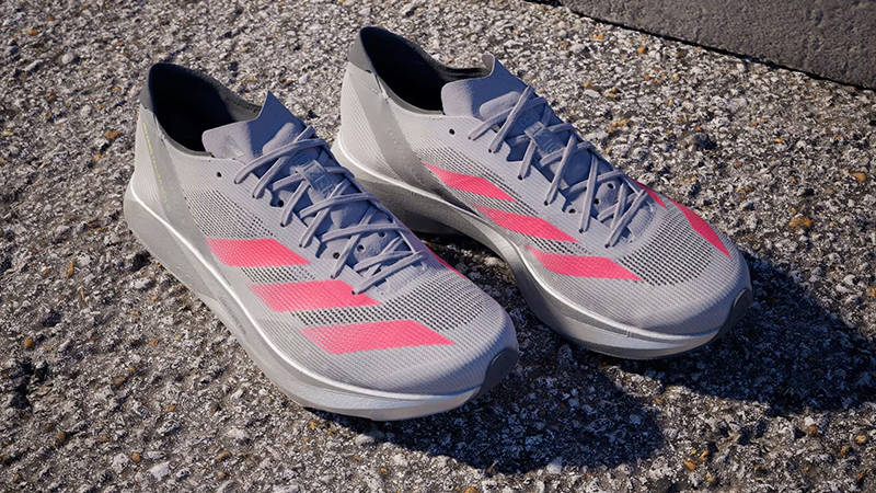 adidas Adizero Takumi Sen 10 Grey Red | IG1979 | The Sole Supplier