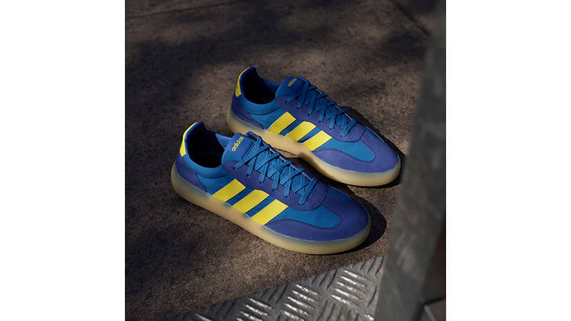 adidas Barreda Decode Bright Royal Yellow JI2319 from top