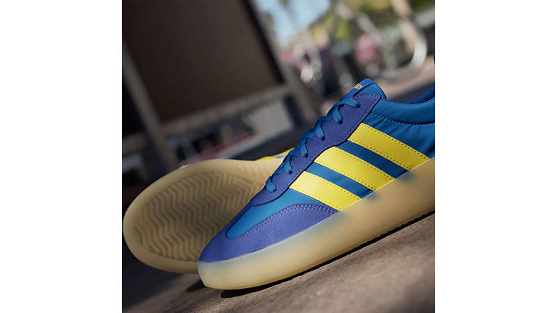 adidas Barreda Decode Bright Royal Yellow JI2319 stripes