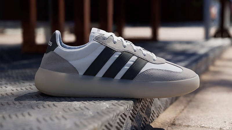 adidas Barreda Decode White Grey Black JI2315 closeup