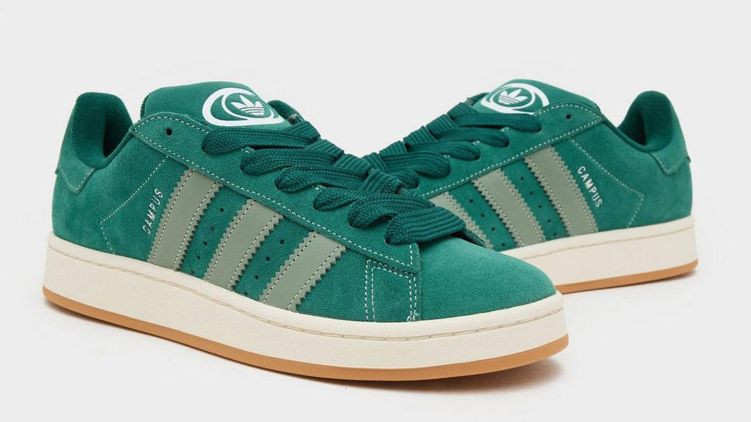 adidas gazelle silver green womens adidas Campus 00s Green Cloud White (Women's) – Relace main image 0