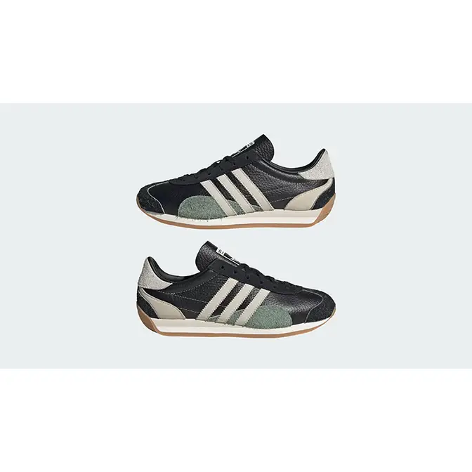 adidas Country OG Black Silver Green | JI2869 | The Sole
