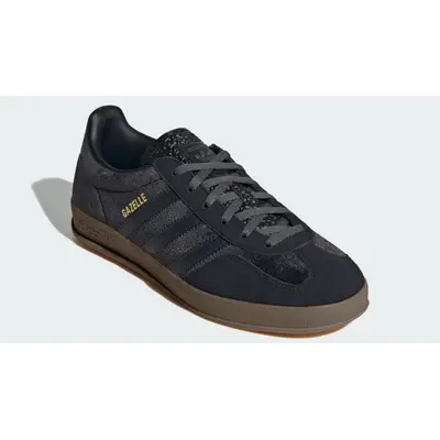 adidas Gazelle Indoor Black Velvet Front