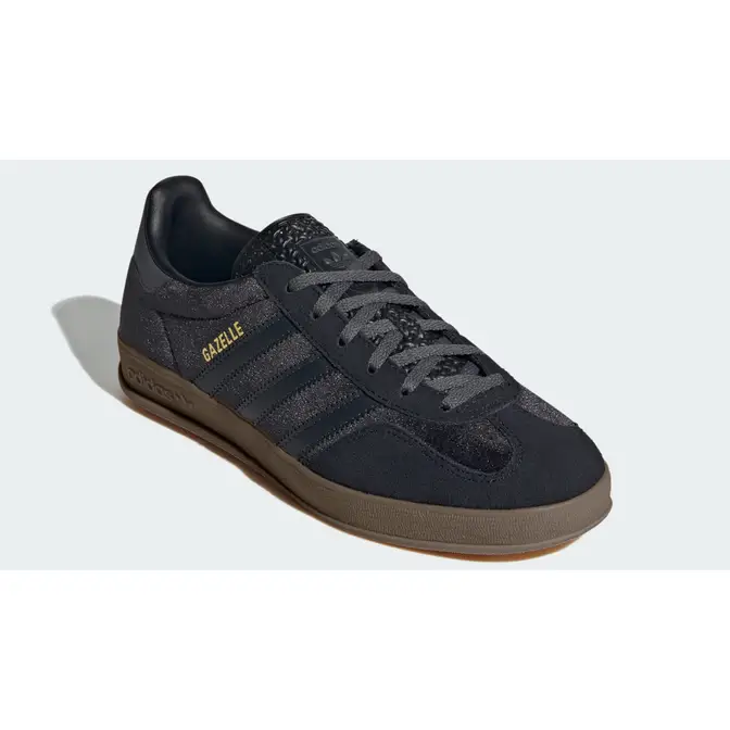 adidas Gazelle Indoor Black Velvet Front