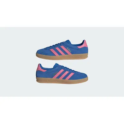 adidas Gazelle Indoor Blue Pink JS4144 feature