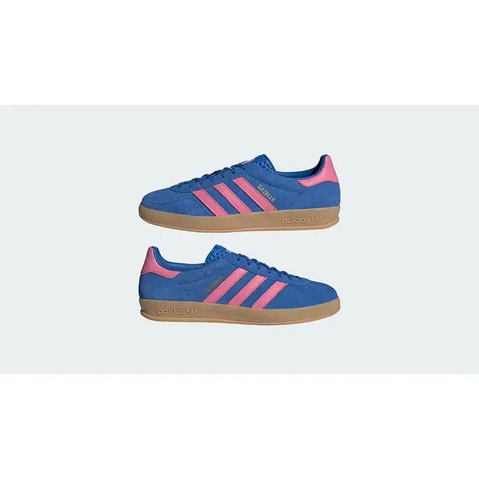 adidas Gazelle Indoor Blue Pink JS4144 feature