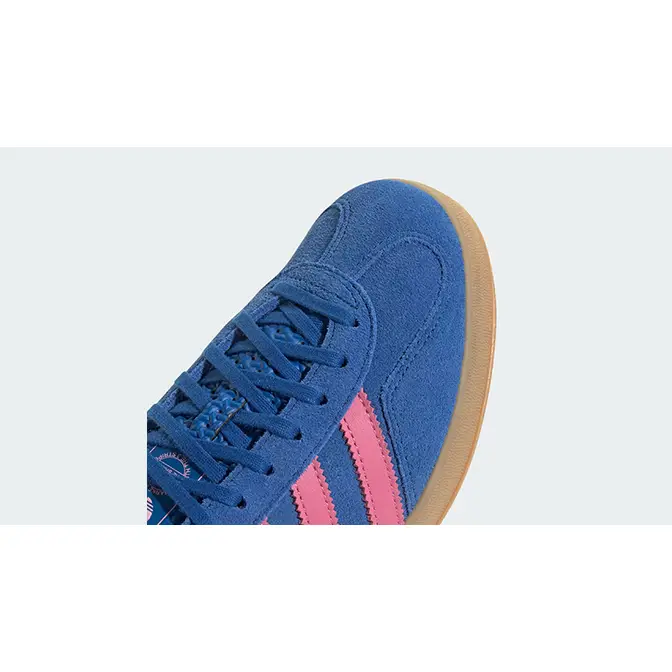 adidas Gazelle Indoor Blue Pink JS4144 toe