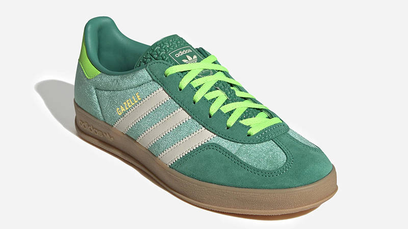adidas Gazelle Indoor Court Green Gum | JI2715 | The Sole