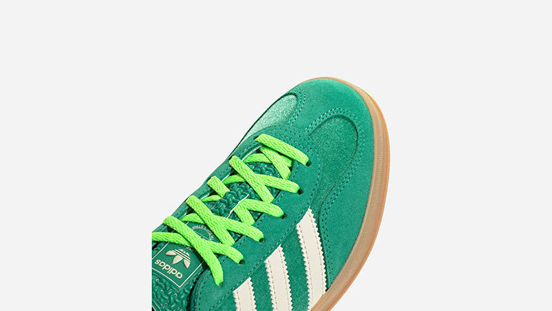 adidas Gazelle Indoor Court Green Gum JI2715 toe