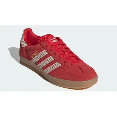 adidas Gazelle Indoor Red Gum Front