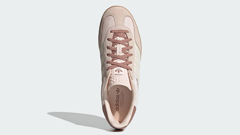 adidas gazelle silver green womens Gazelle Indoor Trainers in Magic Beige | adidas Originals main image 1