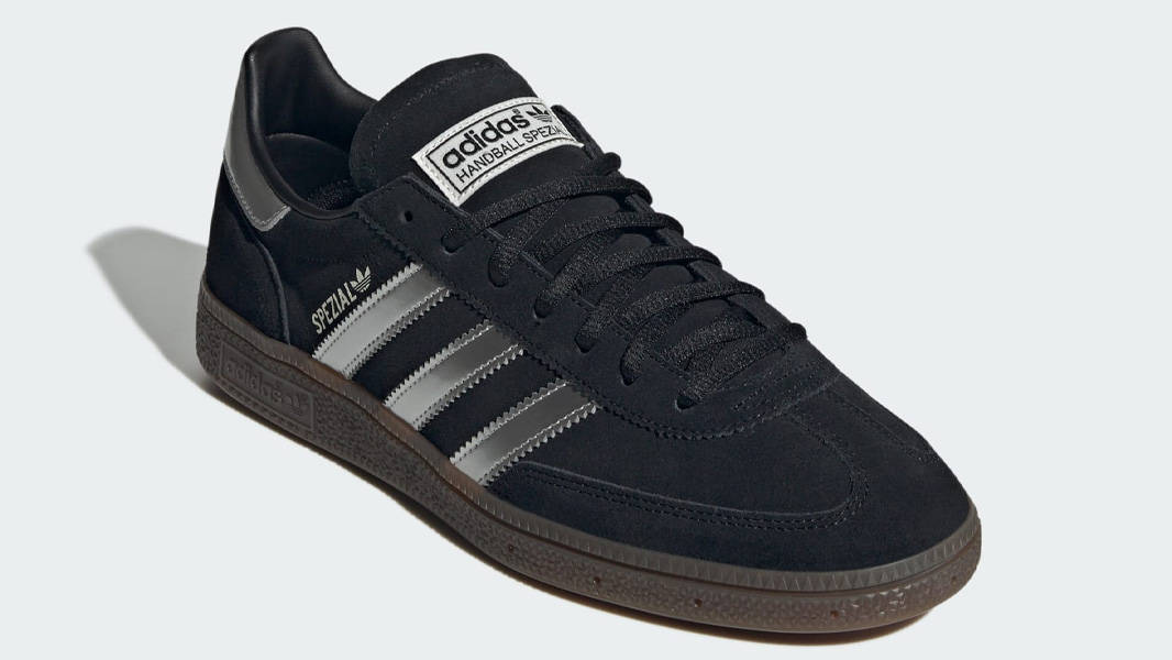 adidas Handball Spezial Black Silver Metallic Front