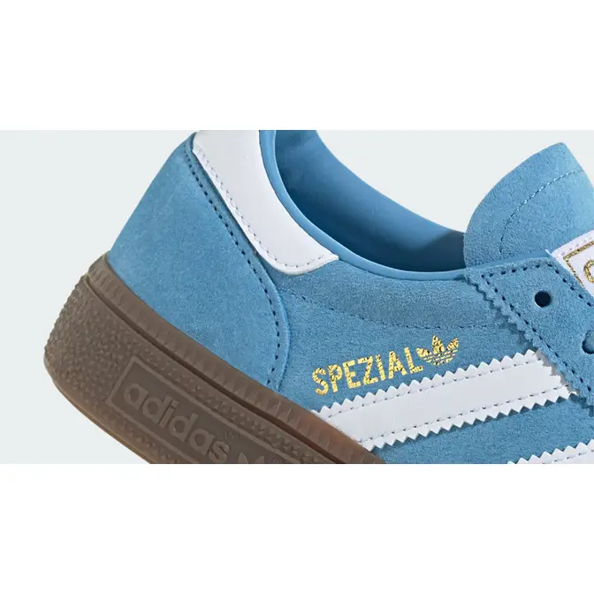 adidas Handball Spezial GS Light Blue Cloud White Closeup