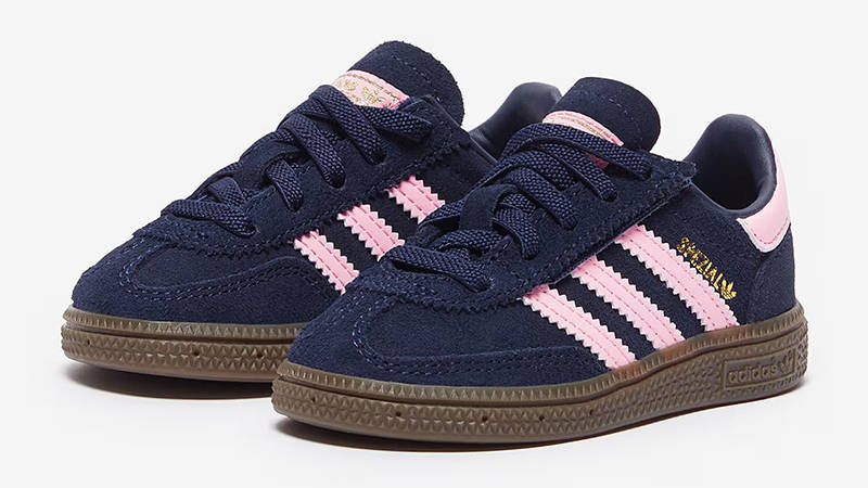adidas Handball Spezial Infant Night Indigo Pink JI2901 front