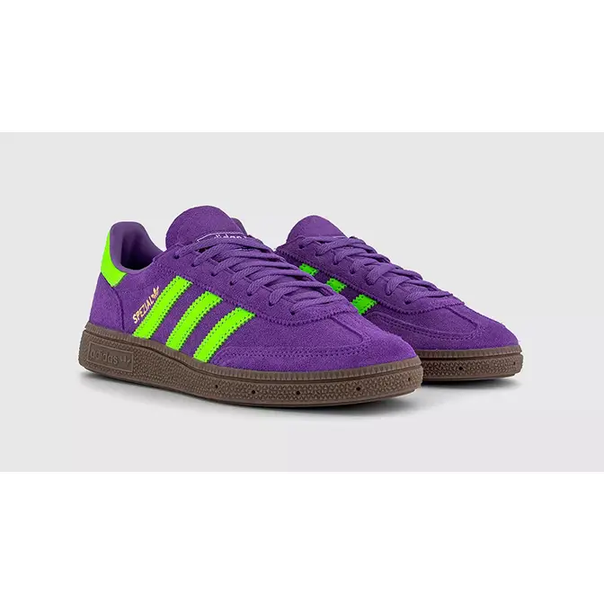 adidas Handball Spezial Purple Green JS0251 front
