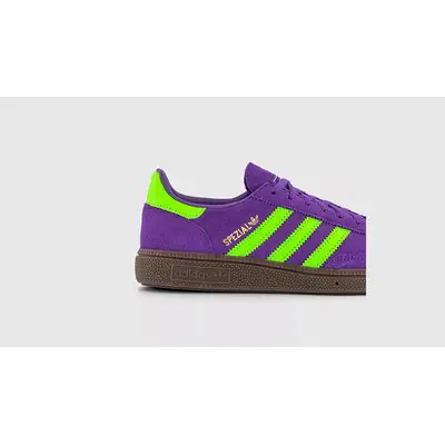 adidas Handball Spezial Purple Green JS0251 heel