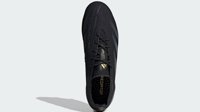 adidas Predator Elite FG Black Gold Metallic Middle