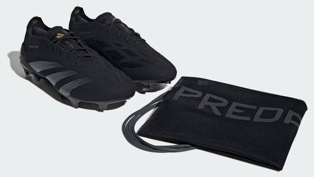 adidas Predator Elite FG Black Gold Metallic Pack