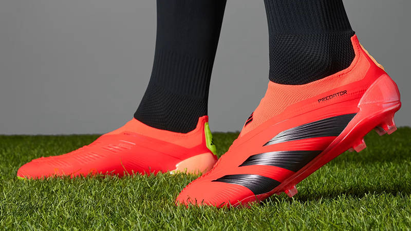 adidas Predator Elite Laceless Firm Ground Boots Solar Red