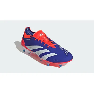 adidas Predator Elite Soft Ground Football Boots Lucid Blue Red IF6323 front