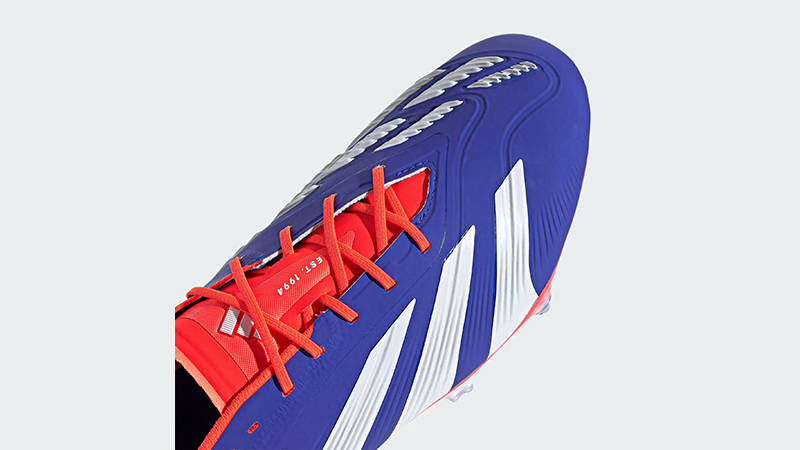 adidas Predator Elite Soft Ground Football Boots Lucid Blue Red IF6323 toe