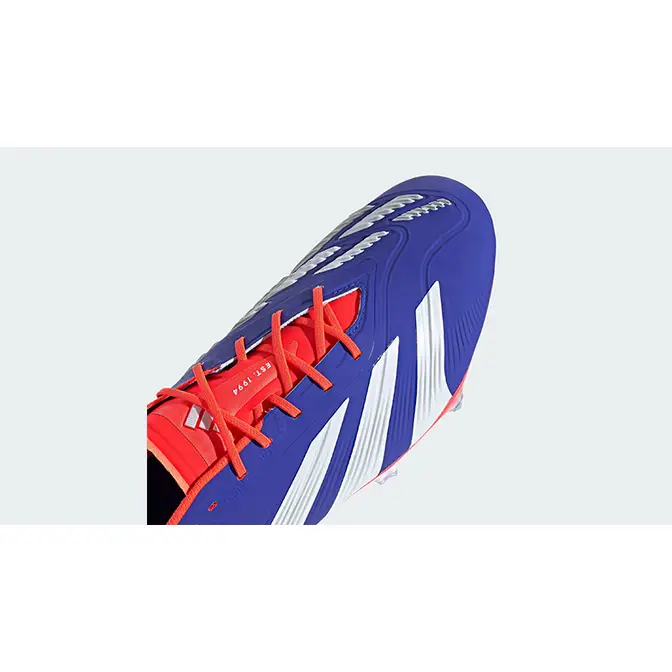 adidas Predator Elite Soft Ground Football Boots Lucid Blue Red IF6323 toe
