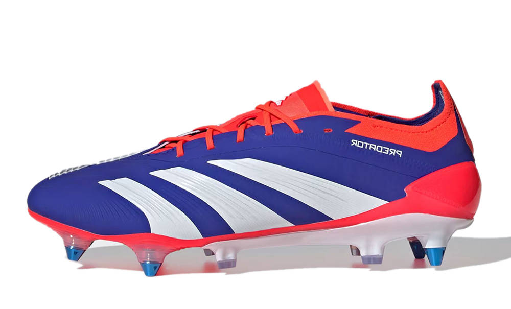 adidas Predator Elite Soft Ground Football Boots Lucid Blue Red